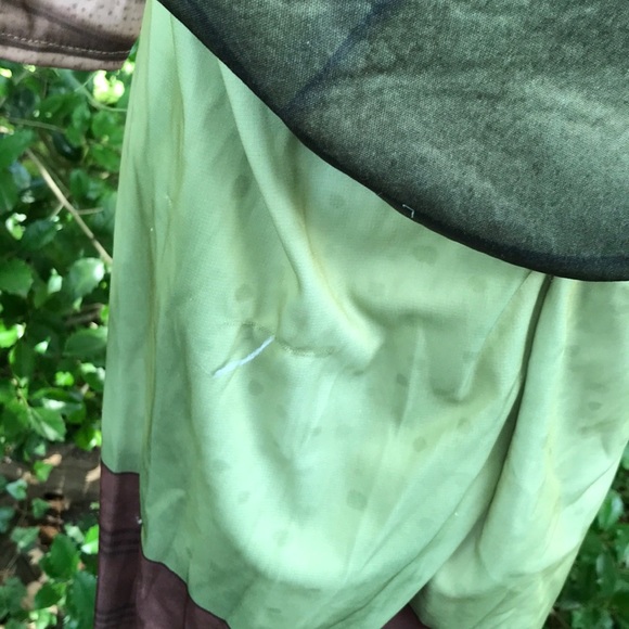 Teenage Mutant Ninja Turtle Donatello 2 pc Halloween Costume & Plastic Mask M - Picture 2 of 16